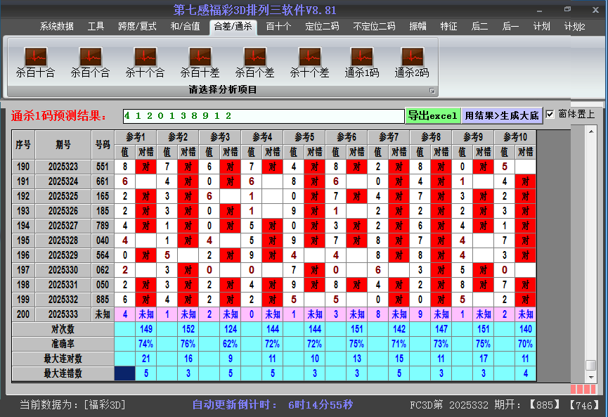 福彩3d软件杀码截图2025333