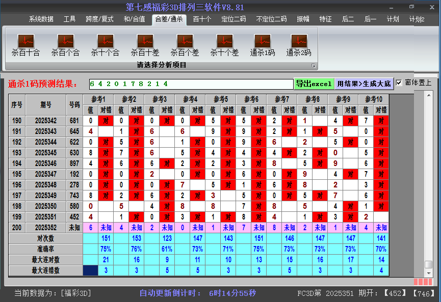 福彩3d软件杀码截图2026001